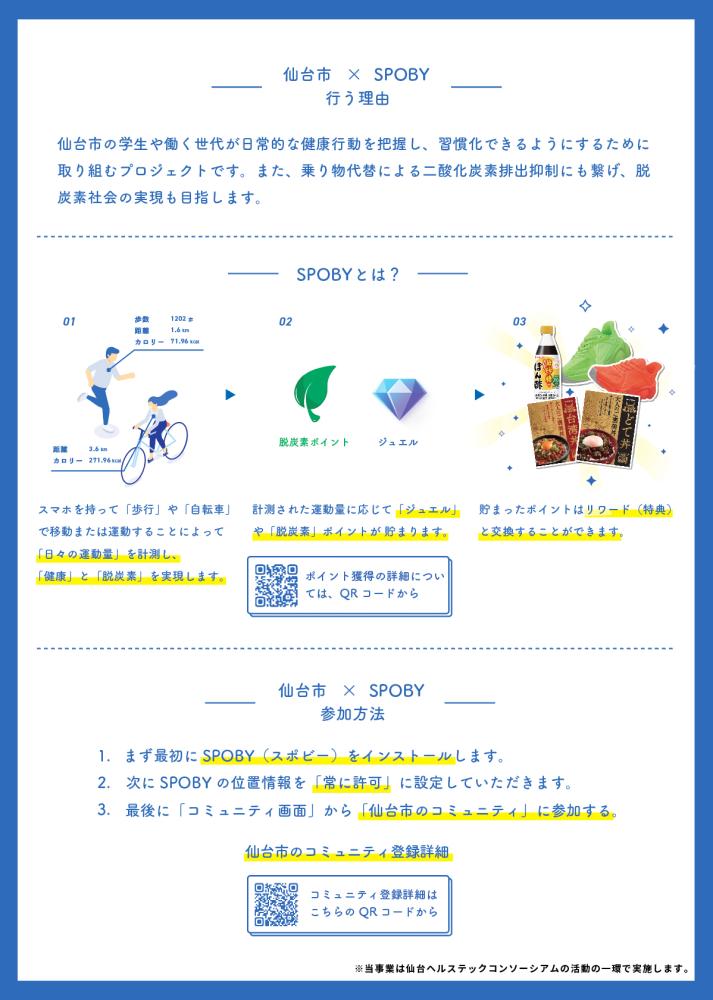 チラシ裏面