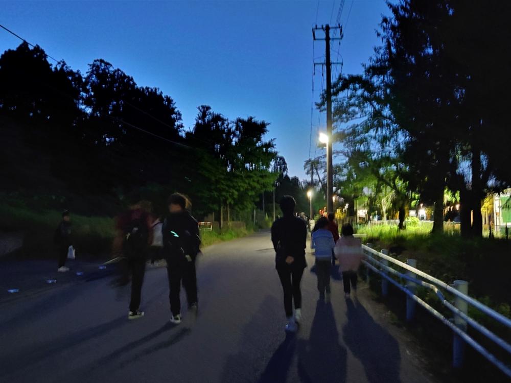 電灯のない竜の口沢から仙臺緑彩館へ