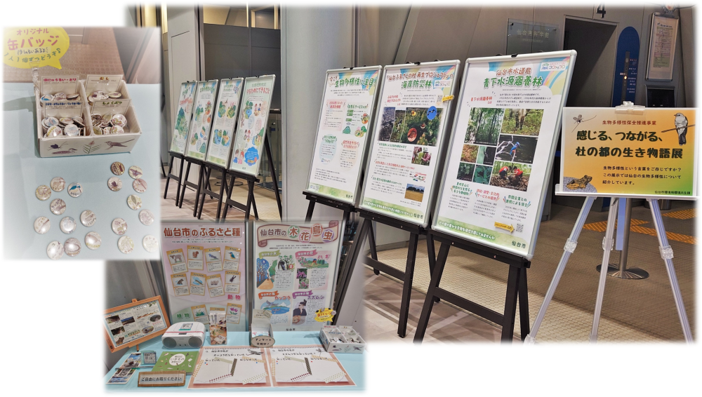 「感じる、つながる、杜の都の生き物語展」